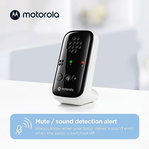Motorola Nursery PIP10 cry-detection feature helps you notice subtle cries.