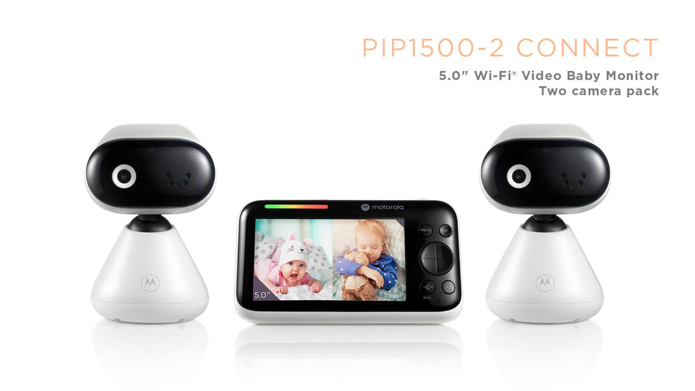 Motorola Nursery PIP1500 lullabies soothe baby during bedtime routines.