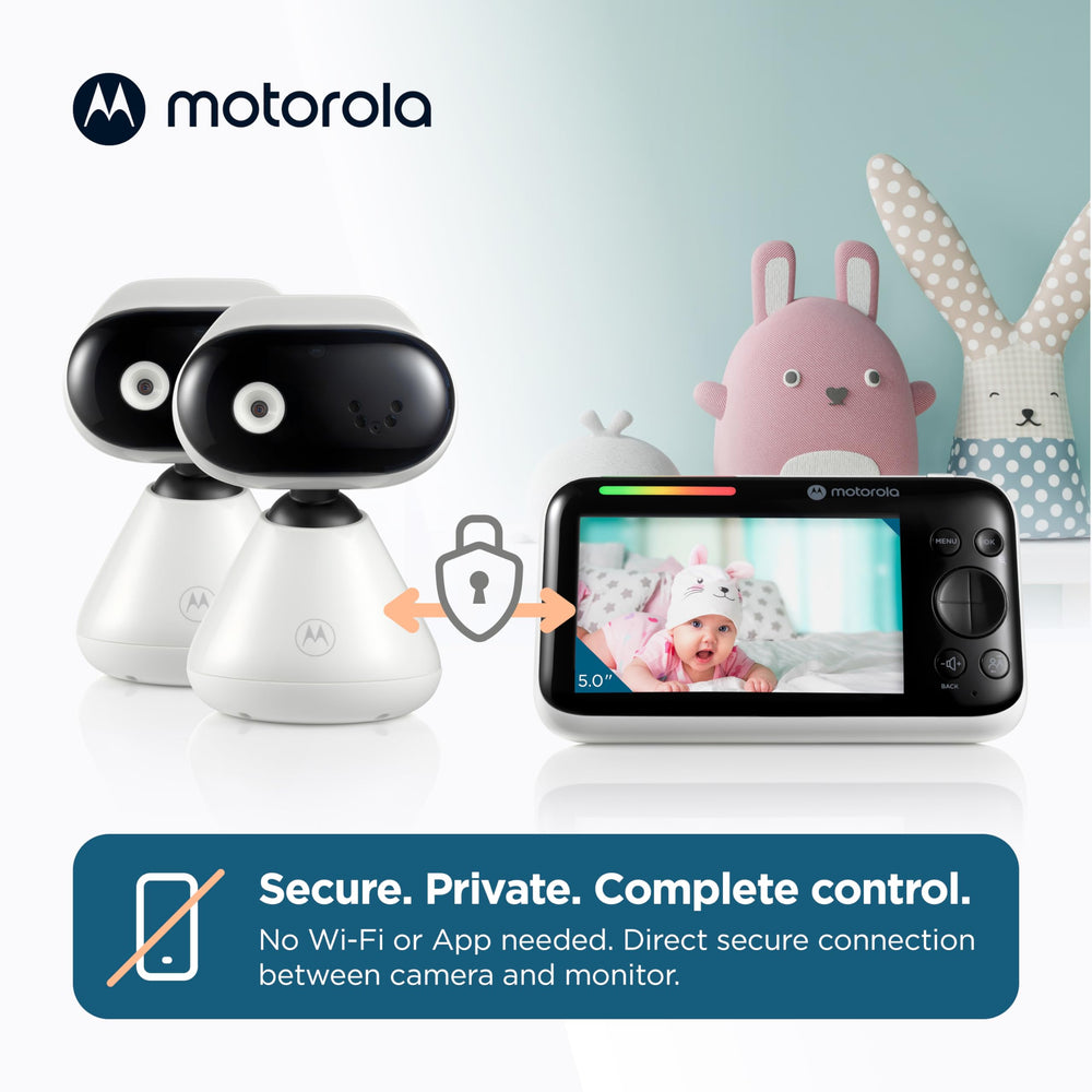 Motorola Nursery temperature sensor helps maintain a comfortable nursery.