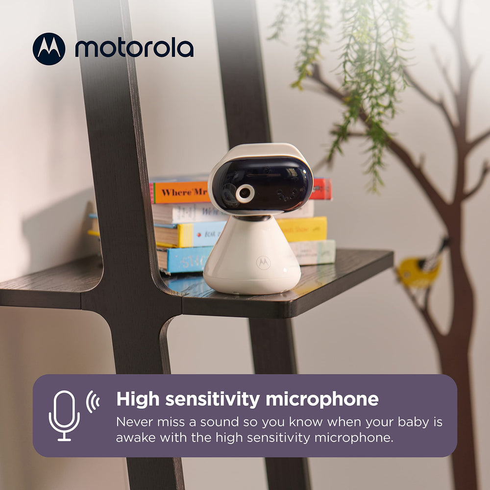 Motorola Nursery temperature sensor keeps you informed about nursery climate.