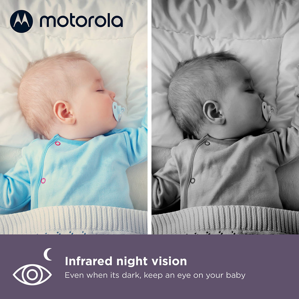 Motorola Nursery two-way audio lets you speak to baby from anywhere