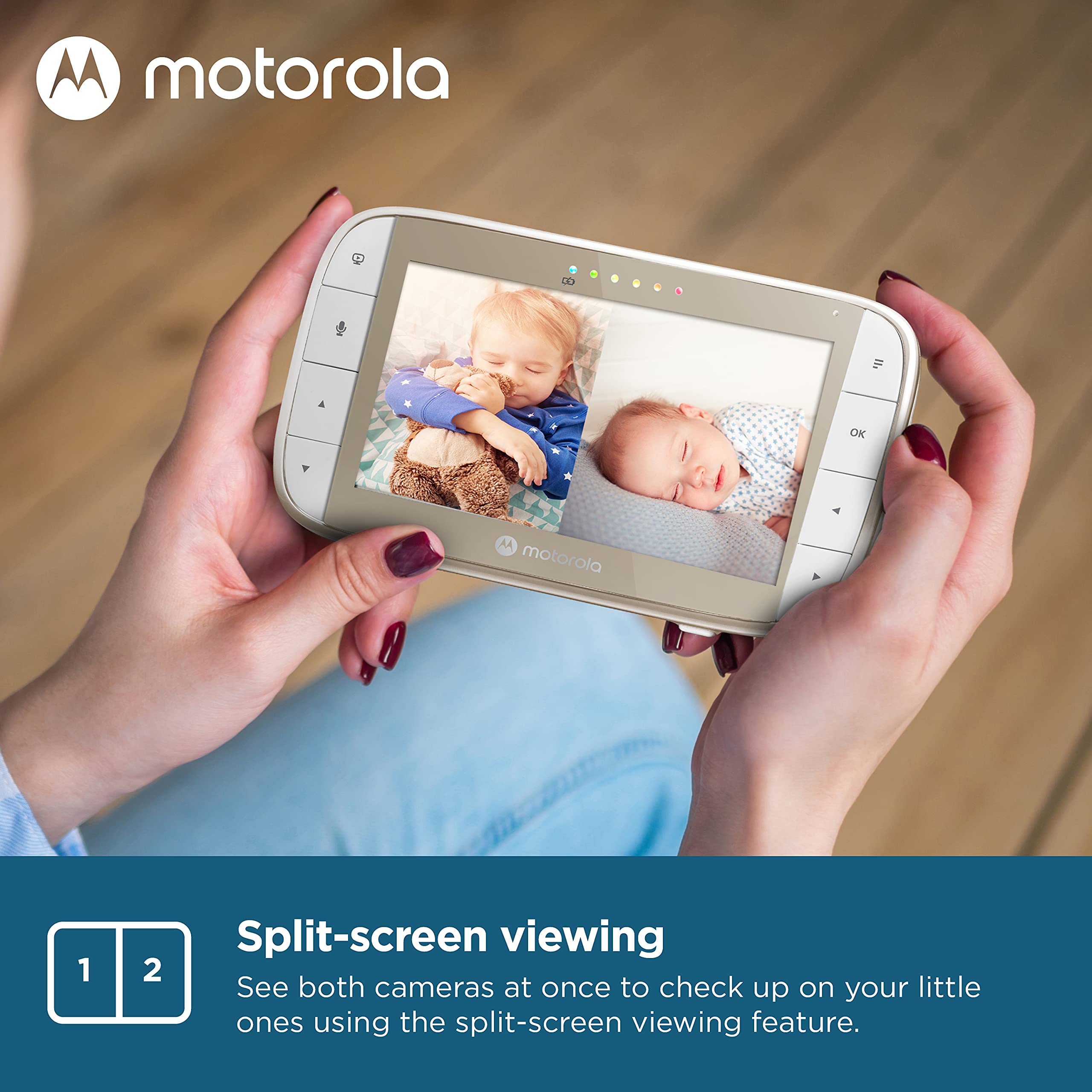 Motorola Nursery VM50G no Wi-Fi setup emphasizes privacy