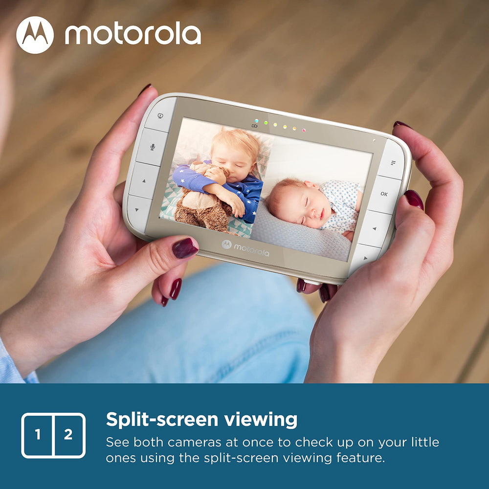 Motorola Nursery VM50G no Wi-Fi setup emphasizes privacy