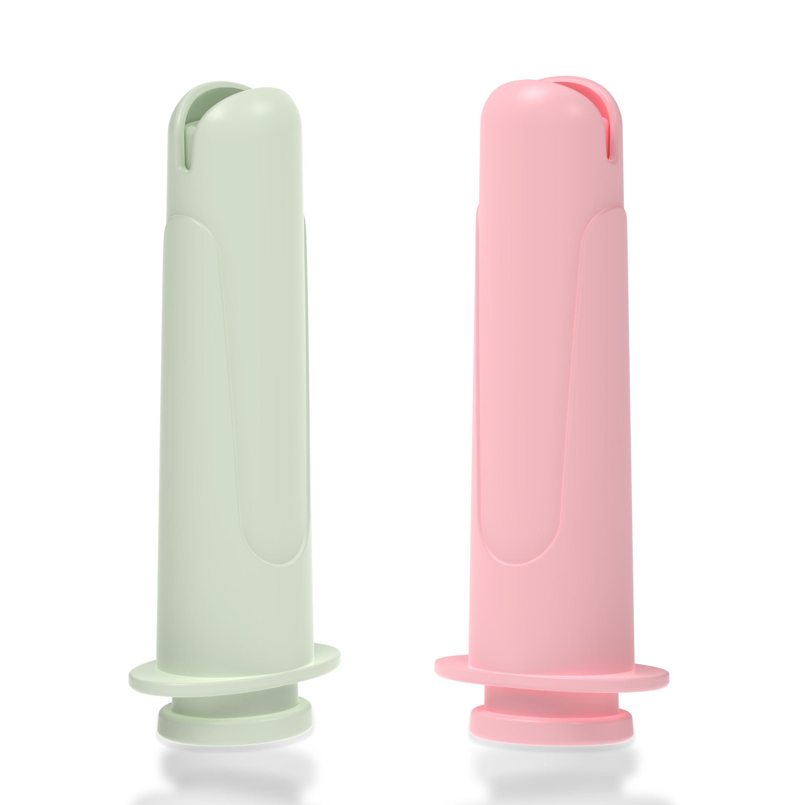 Mottery SafeInsert applicator compatible with different menstrual disc sizes for versatility.