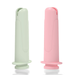 Mottery SafeInsert applicator compatible with different menstrual disc sizes for versatility.