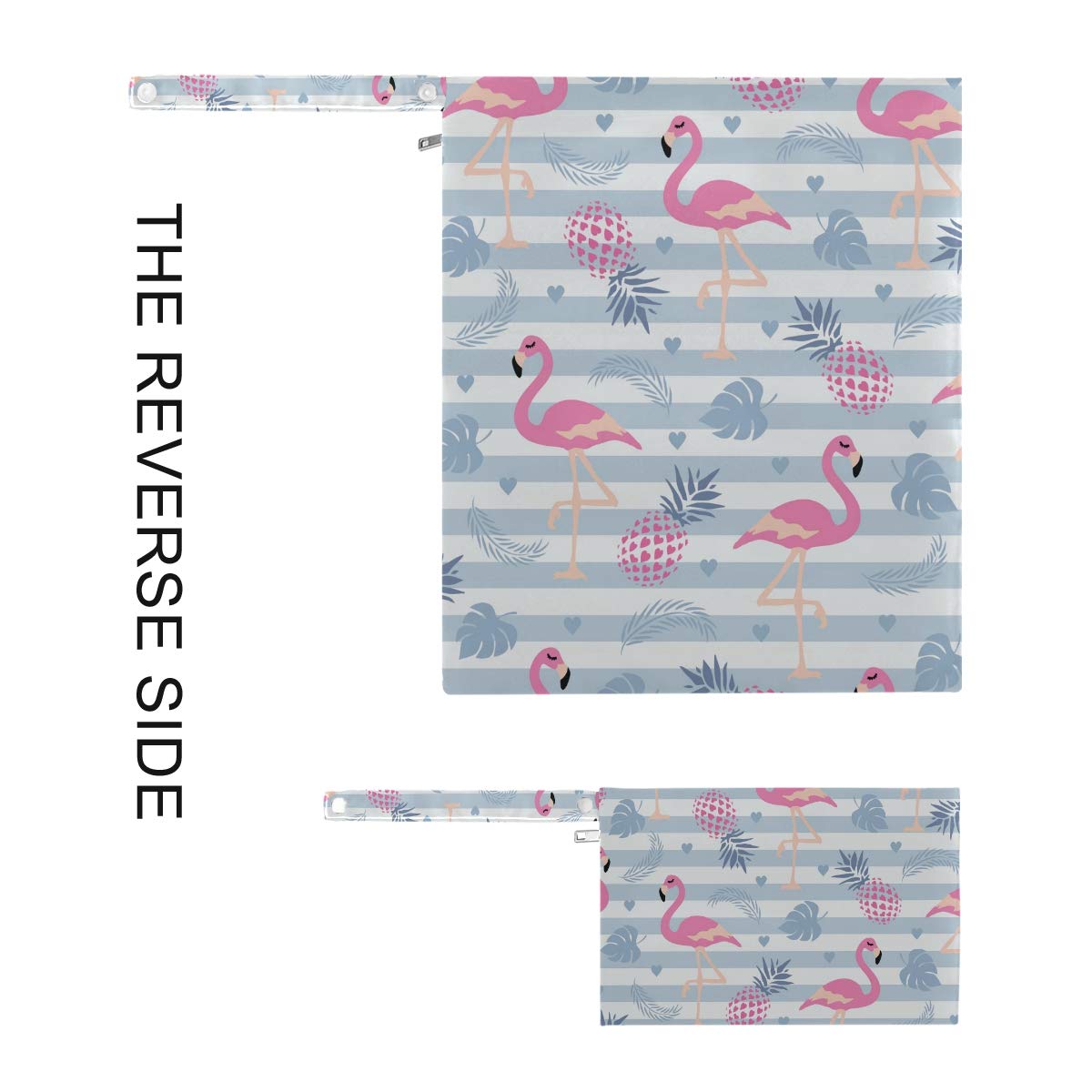 Moudou Flamingo wet dry bag durable twill fabric for everyday use.