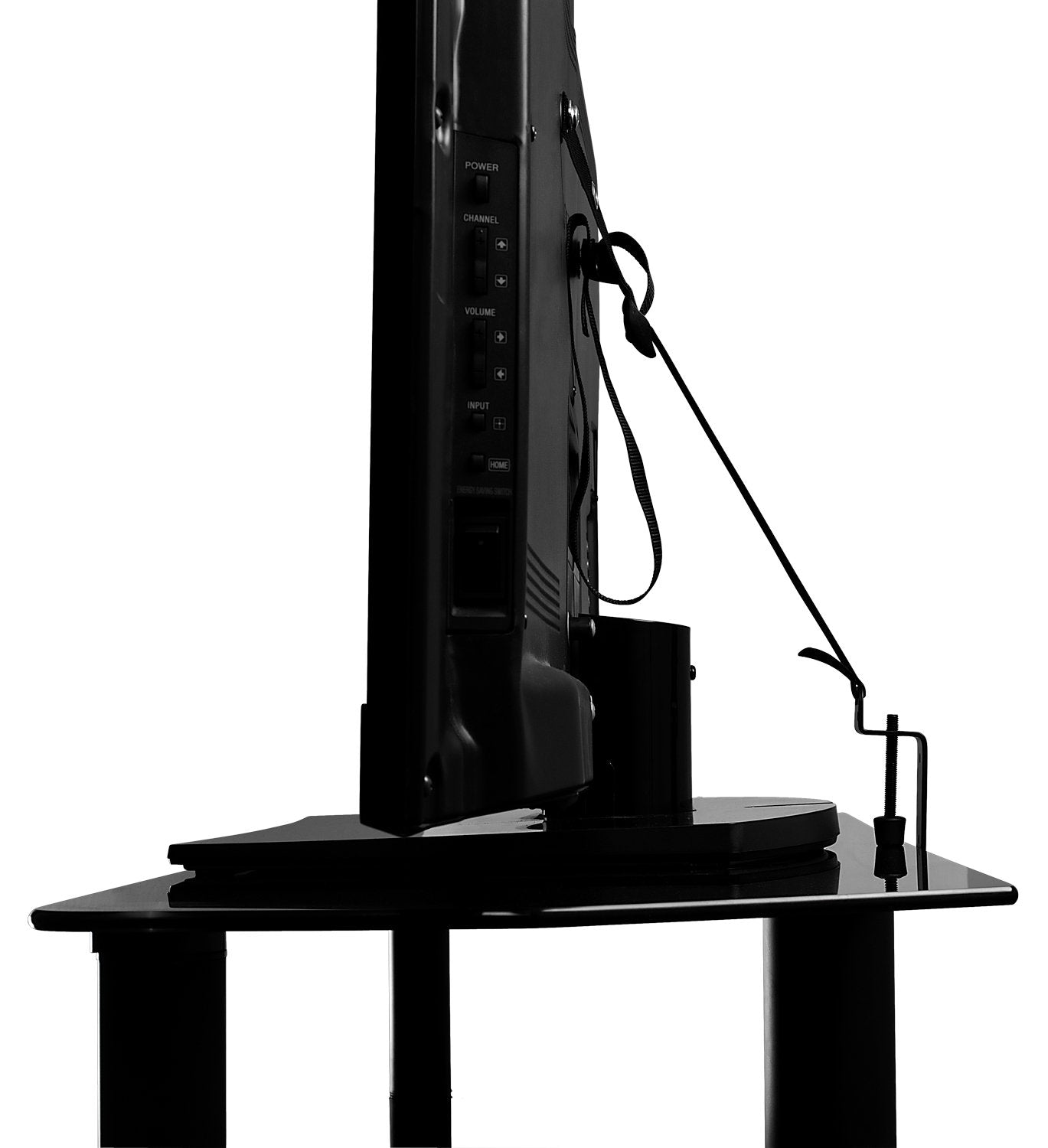 Mount-It dual mounting option demonstrating wall and stand security