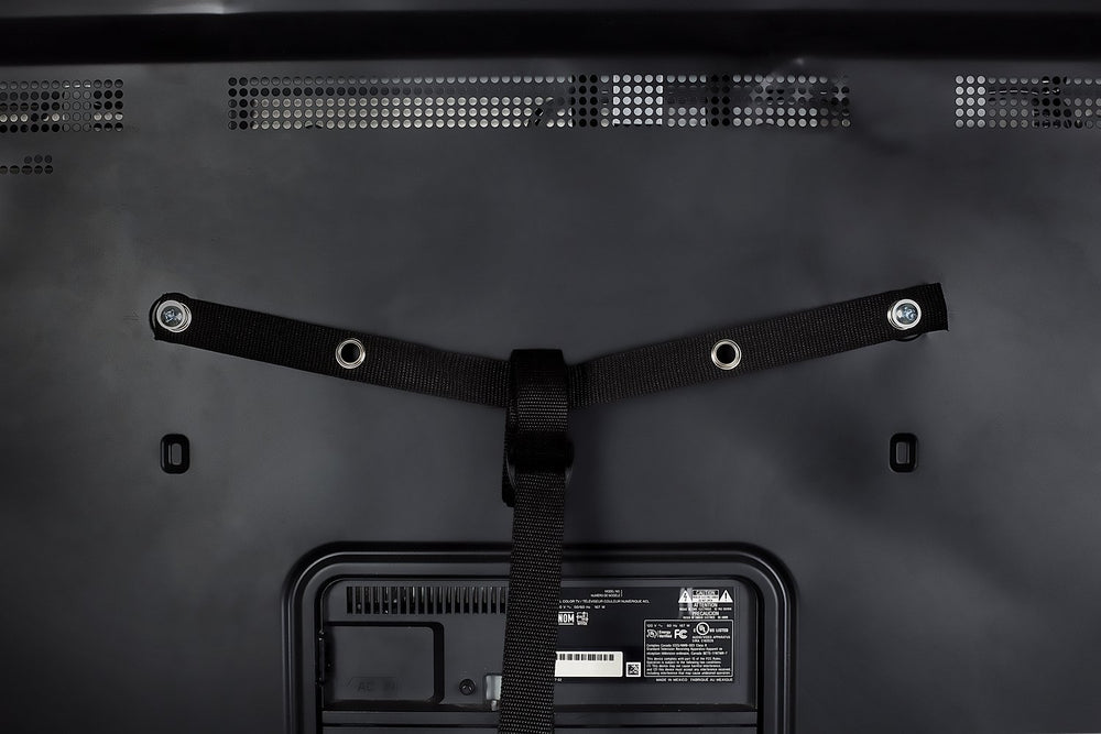 Mount-It heavy duty nylon connectors and metal parts visible on strap