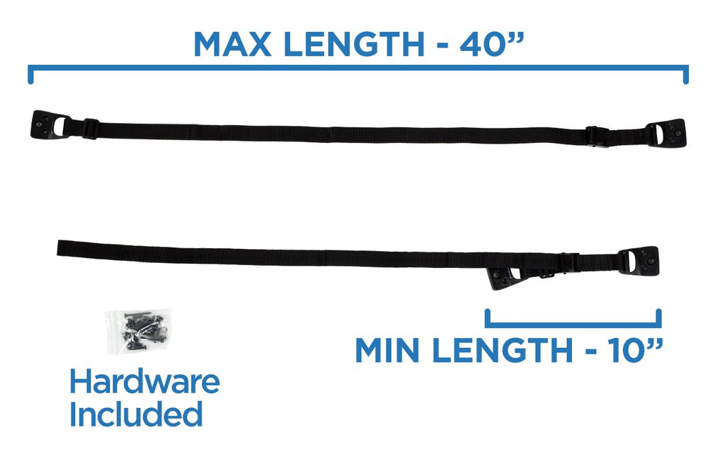 Mount-It! safety straps room use shows versatile application across living spaces.