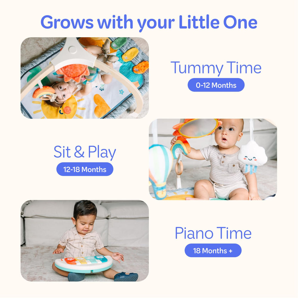 Move2Play padded play mat provides a soft space for movement