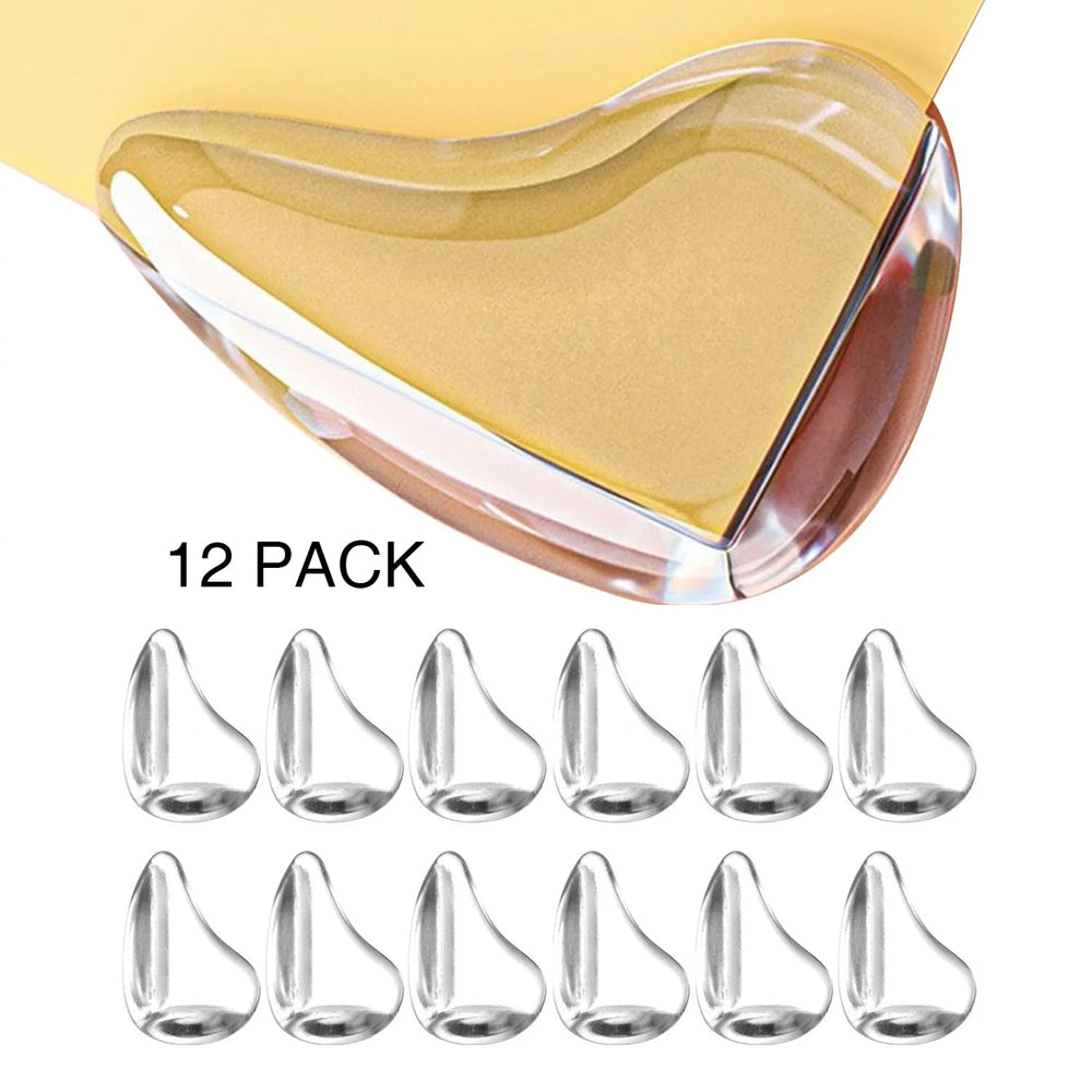 MOYONTE clear corner guards blend with furniture while shielding children.
