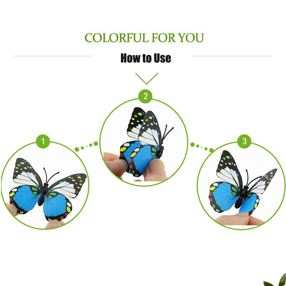 Mozhixue butterfly decor for nurseries and rooms provides cute, easy installation.