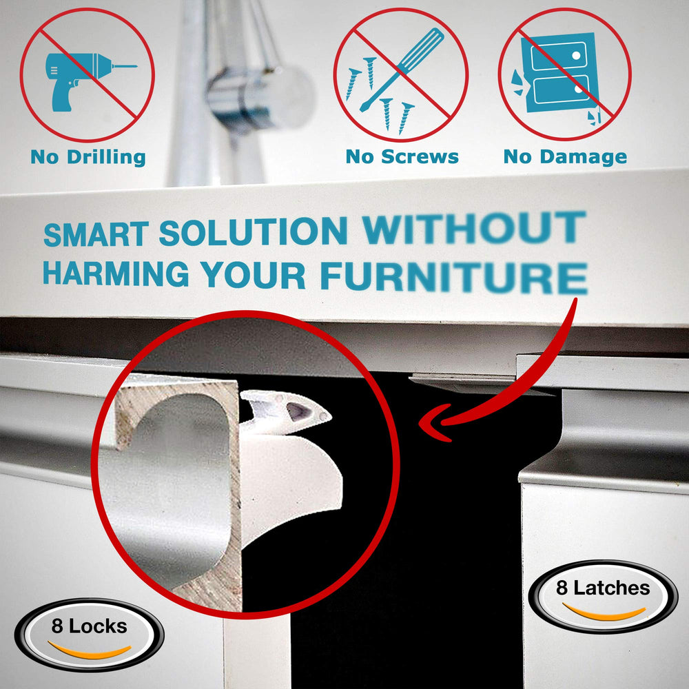 MQP 4 outlet covers protect sockets from accidental poking and electrical hazards.