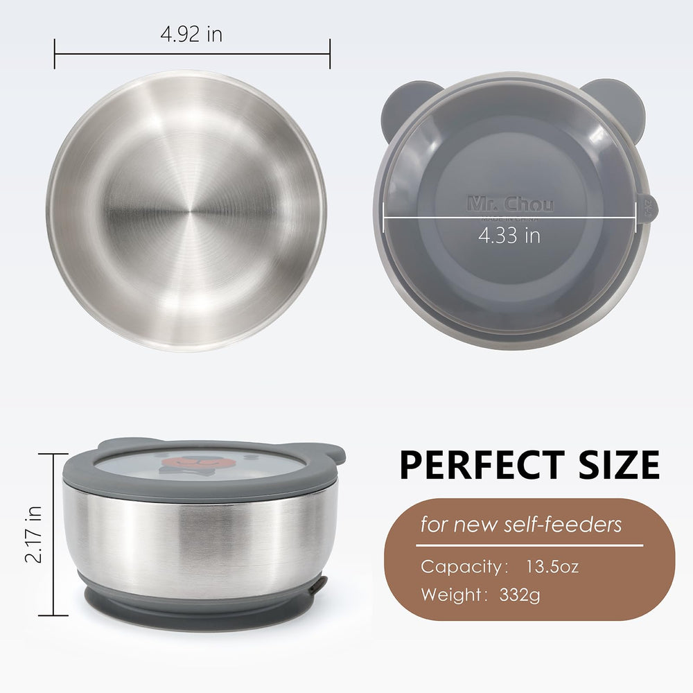 MR. CHOU bowl designed for on-the-go meals and travel