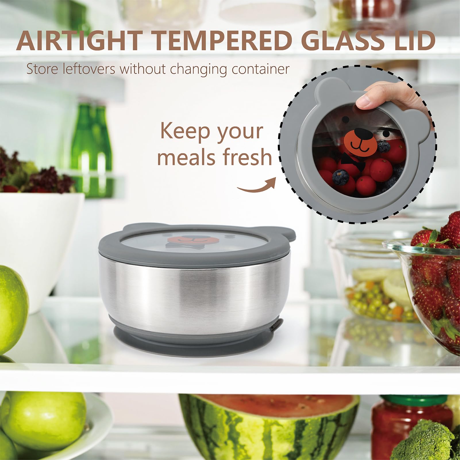 MR. CHOU stainless steel body resists rust and odors