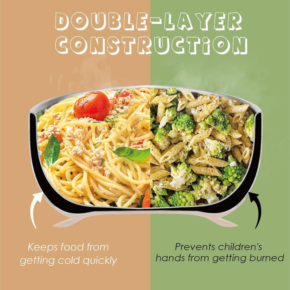 MR. CHOU double-wall insulation keeps food warm while the exterior stays cool