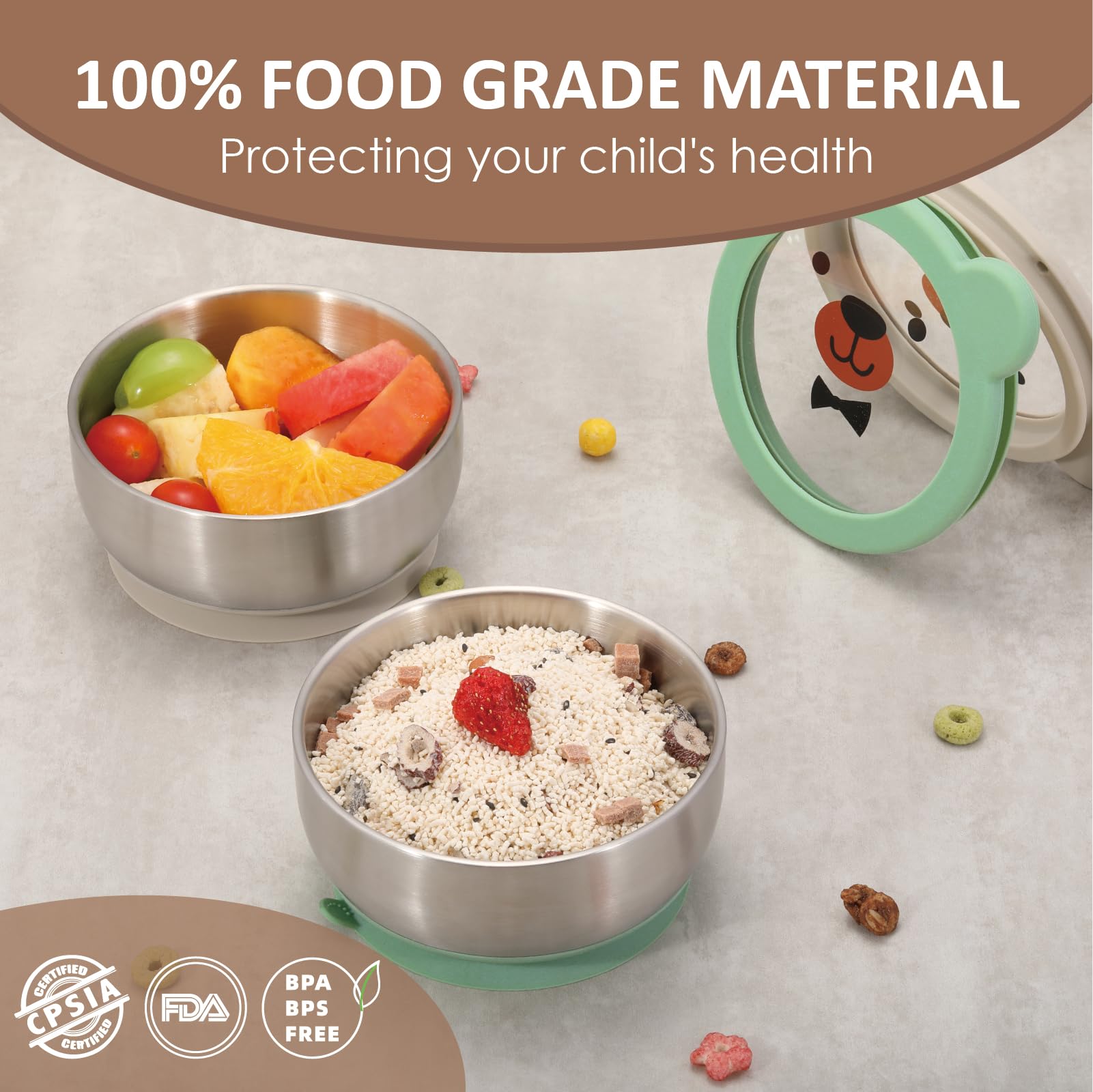 MR. CHOU food-grade silicone components are BPA-free and safe