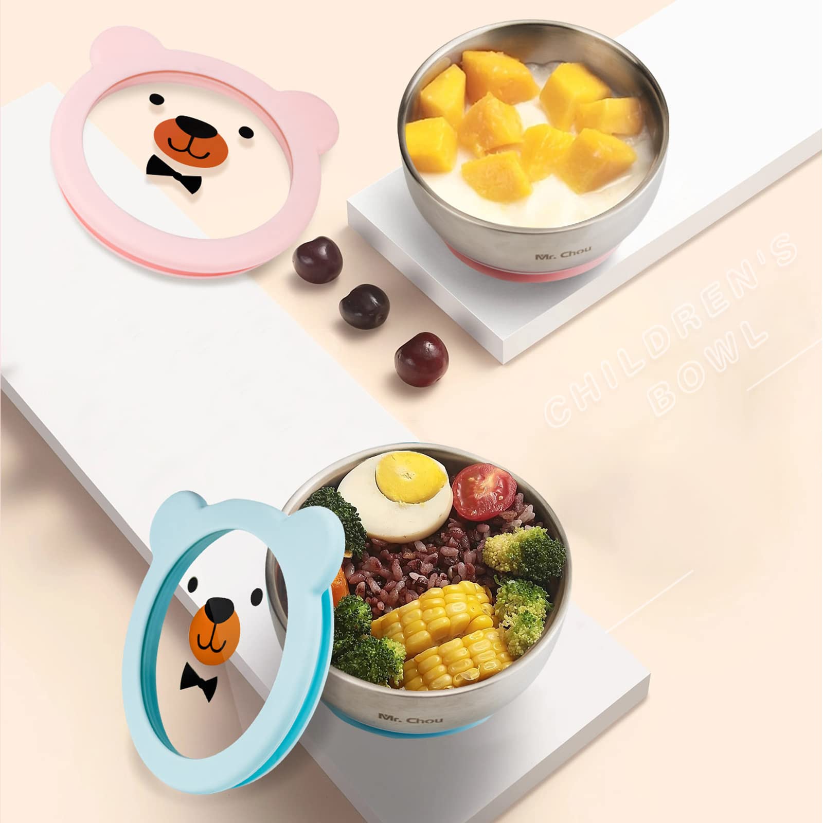 MR. CHOU double-layer insulation preserves warmth without hot handles.
