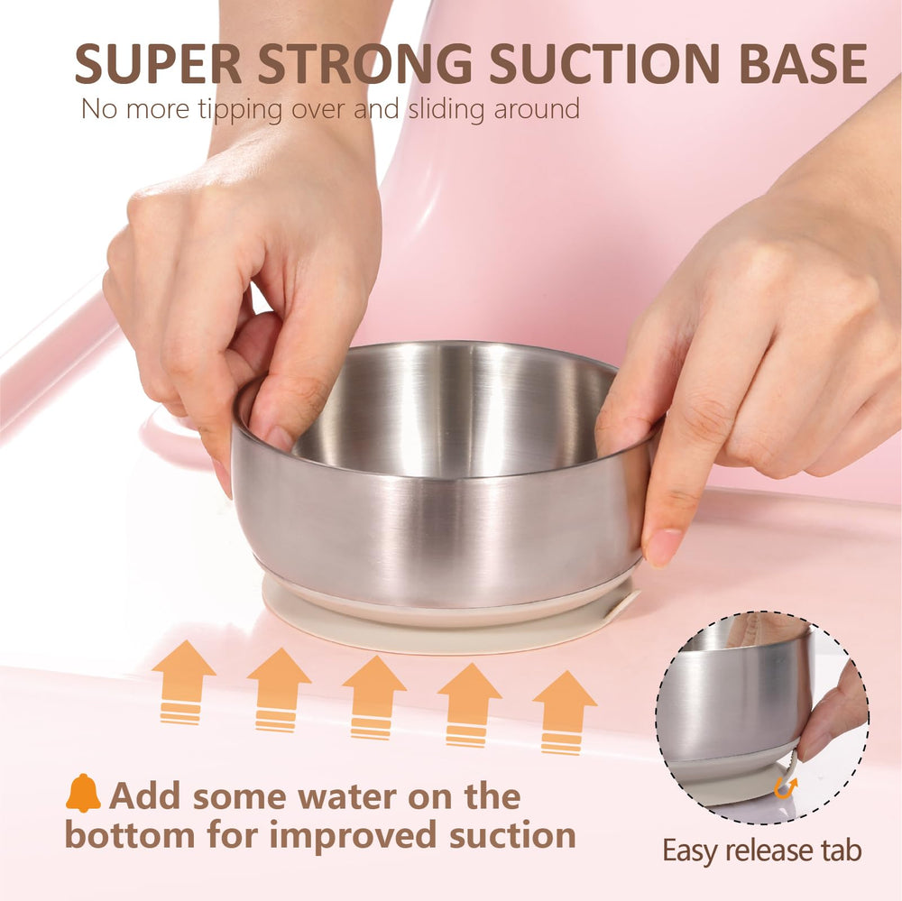 MR. CHOU stainless steel bowl durable and rust-resistant for daily use