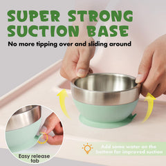 MR. CHOU double-wall insulation keeps warm puree and cool snacks safely.