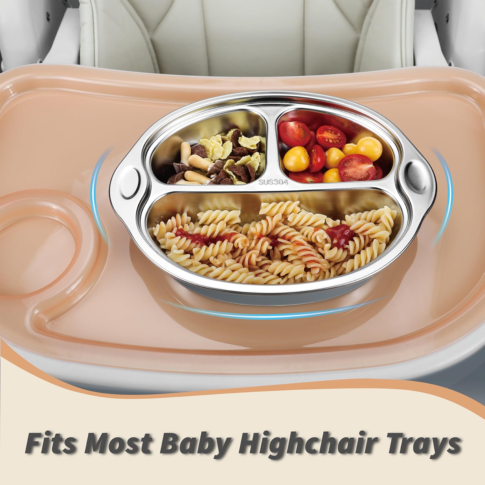 MR. CHOU dishwasher-safe plate simplifies post-meal cleanup.