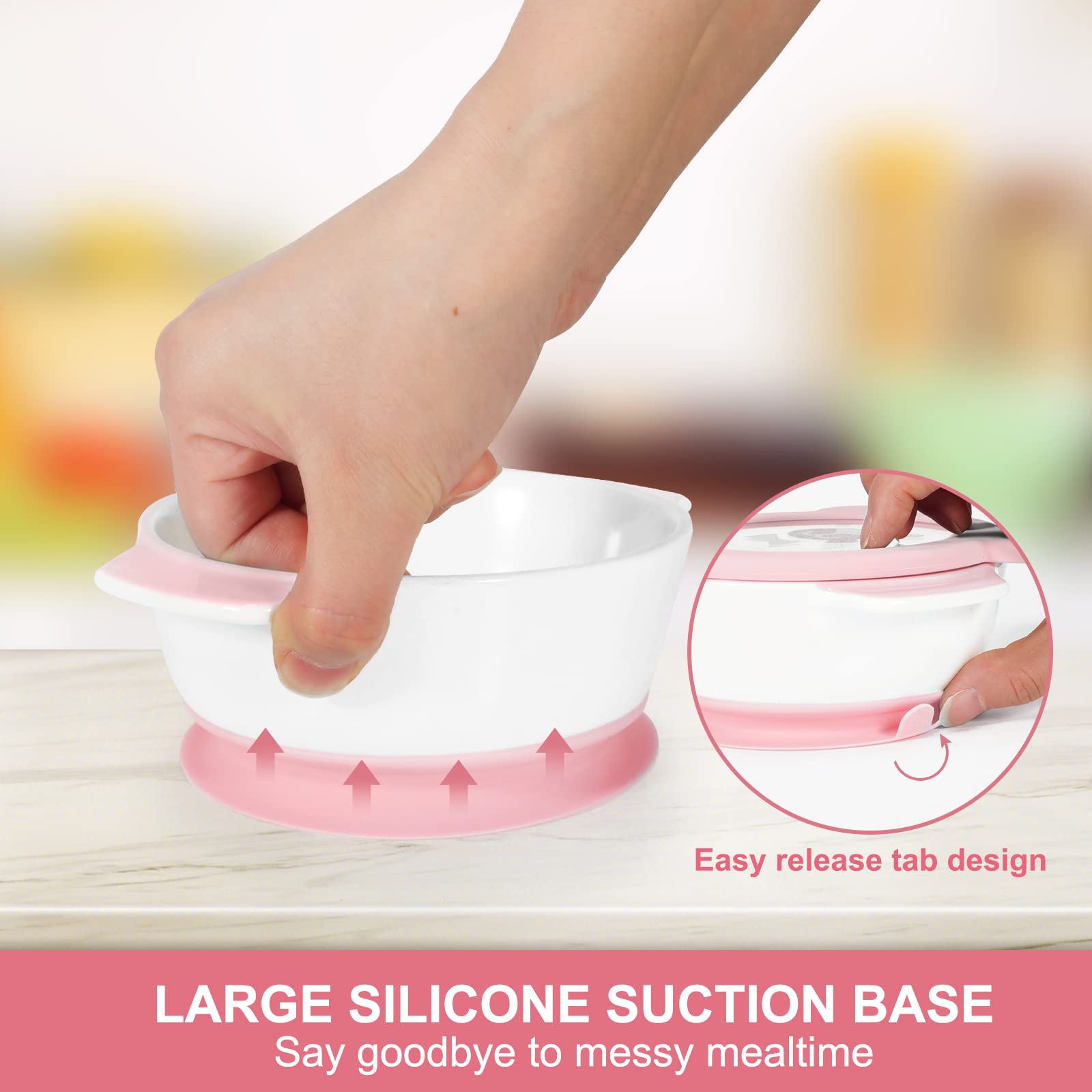 MR. CHOU tempered glass lid close-up showing airtight seal for freshness.
