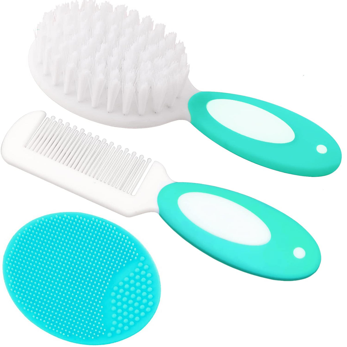 MR LION baby hair brush with soft bristles for gentle grooming