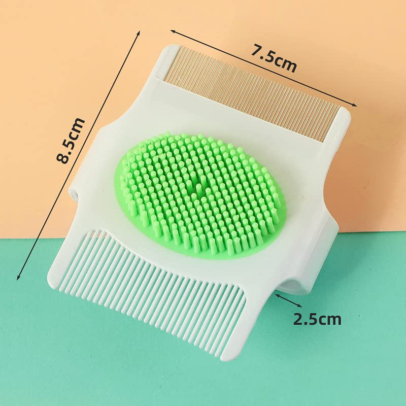 MR LION silicone brush providing a soothing scalp massage.