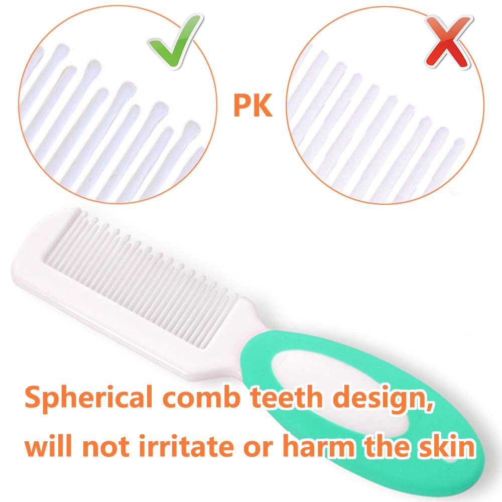MR LION cradle cap brush with silicone cap for gentle scalp massage