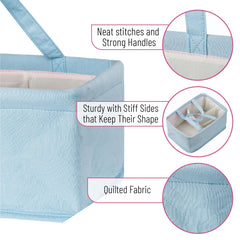 Mr. Pen baby caddy collapsible design for easy storage and on the go use.