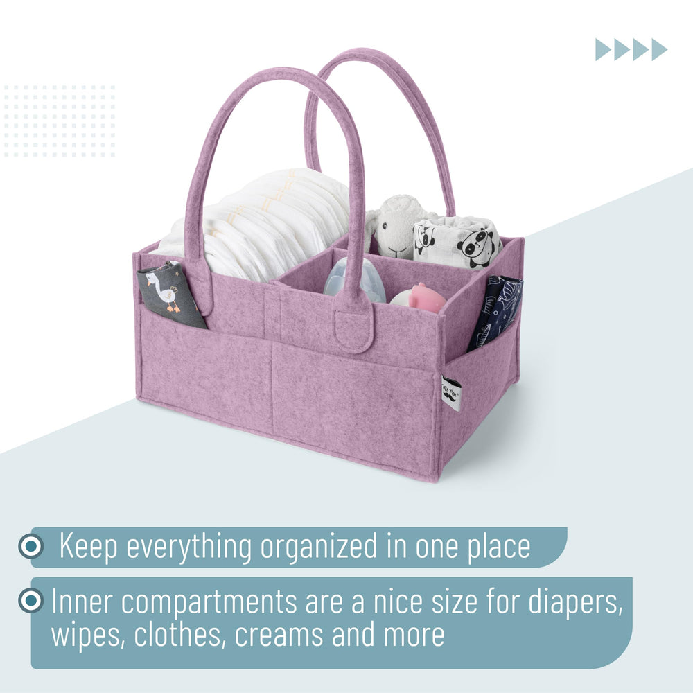 Mr. Pen Baby Caddy with removable dividers for customized layouts.