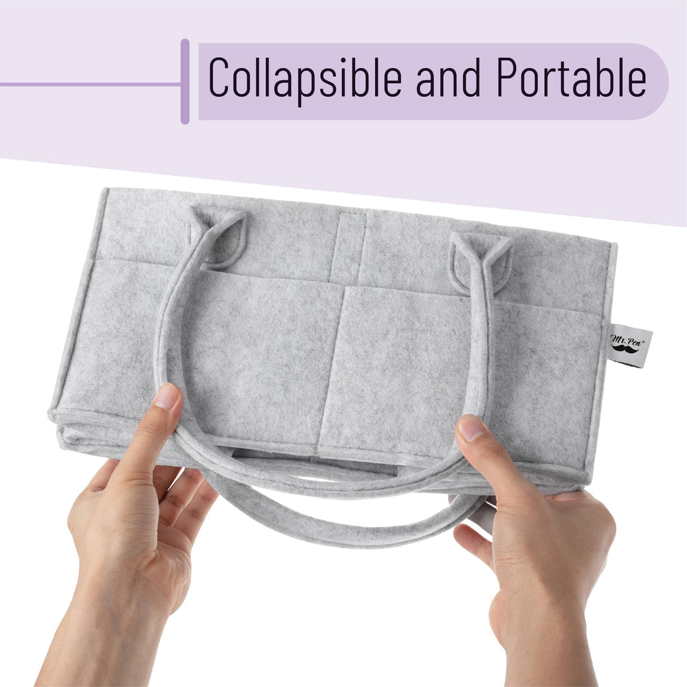 Mr. Pen organizer ready for travel with compact, portable design
