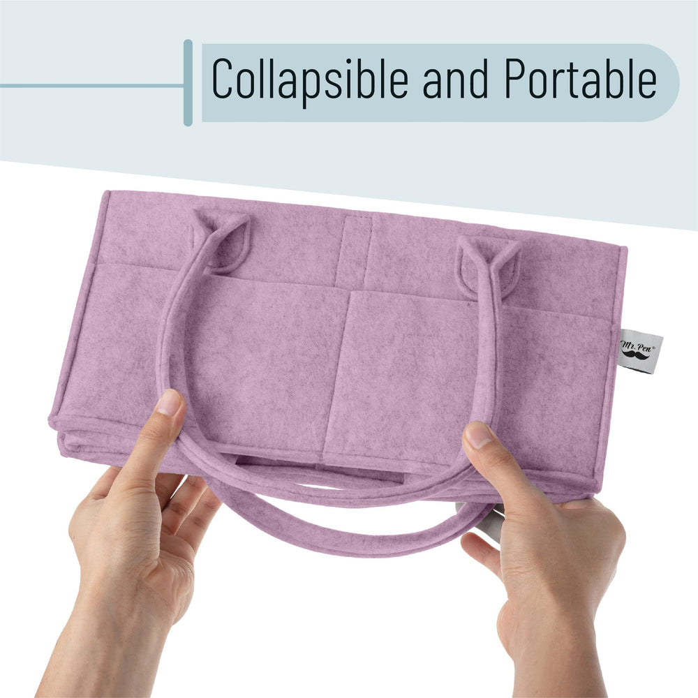 Mr. Pen compact organizer ideal for travel and room-to-room use.