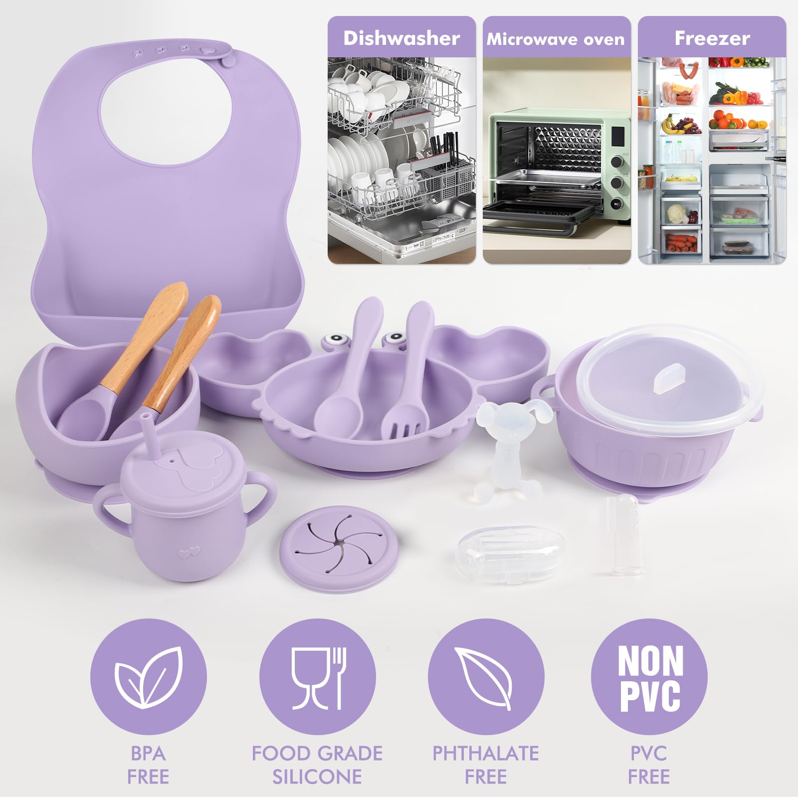 Mraisebossup adjustable bib protects clothing during meals
