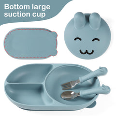 Mraisebossup divided baby dinnerware aids portioning and meal variety.
