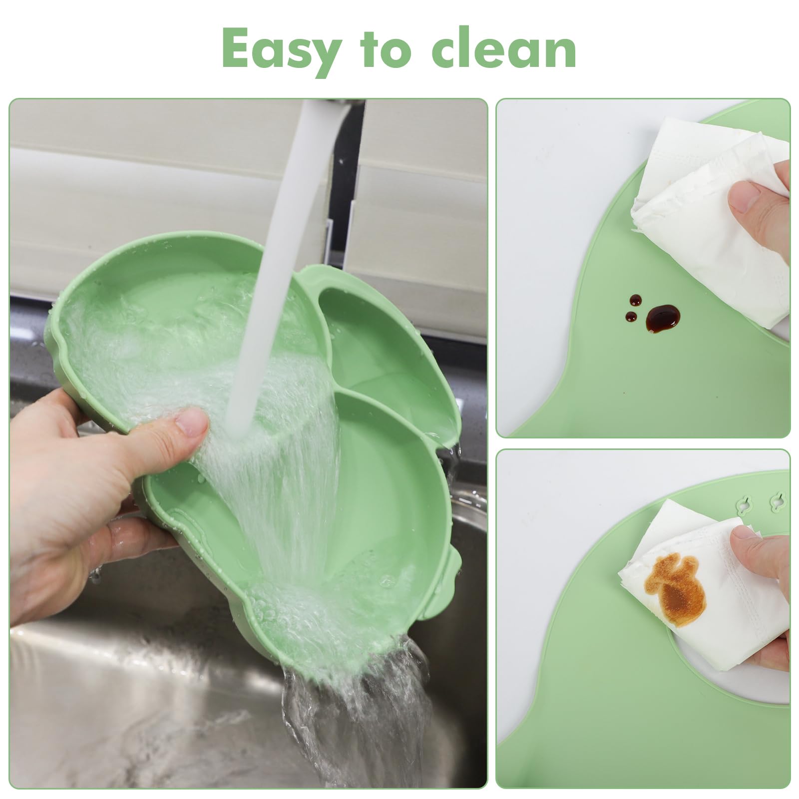 mraisebossup utensils set with spoons and forks for six styles enhances self-feeding.
