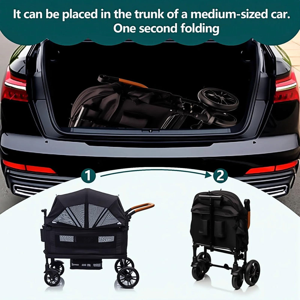 MRZLB adjustable canopy shields sun and allows ventilation