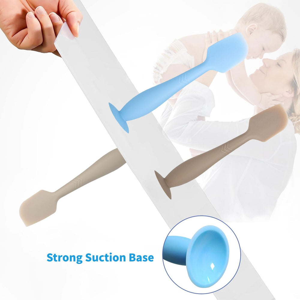 MSVP baby spatula measures 6.5 inches for compact travel
