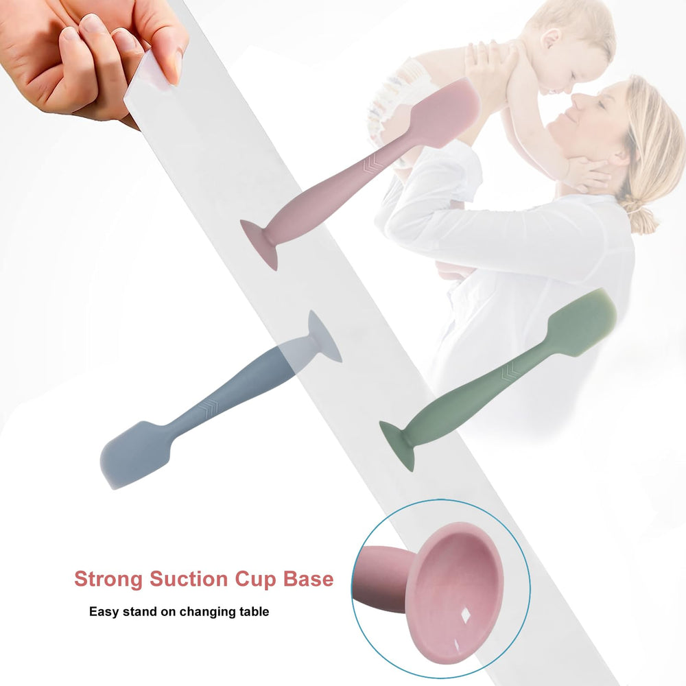 MSVP diaper spatula 3-pack keeps cream mess-free