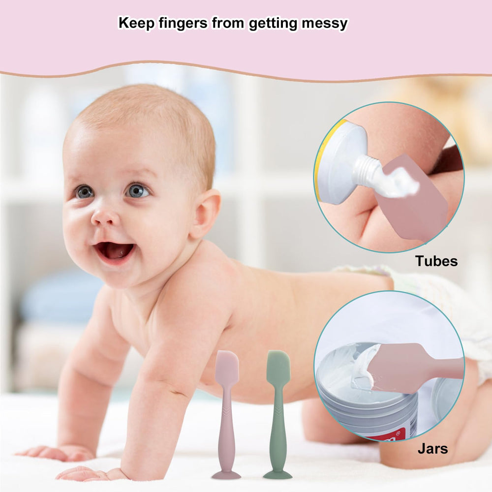 MSVP silicone diaper cream brush is easy to wipe and rinse