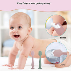 MSVP silicone diaper cream brush is easy to wipe and rinse