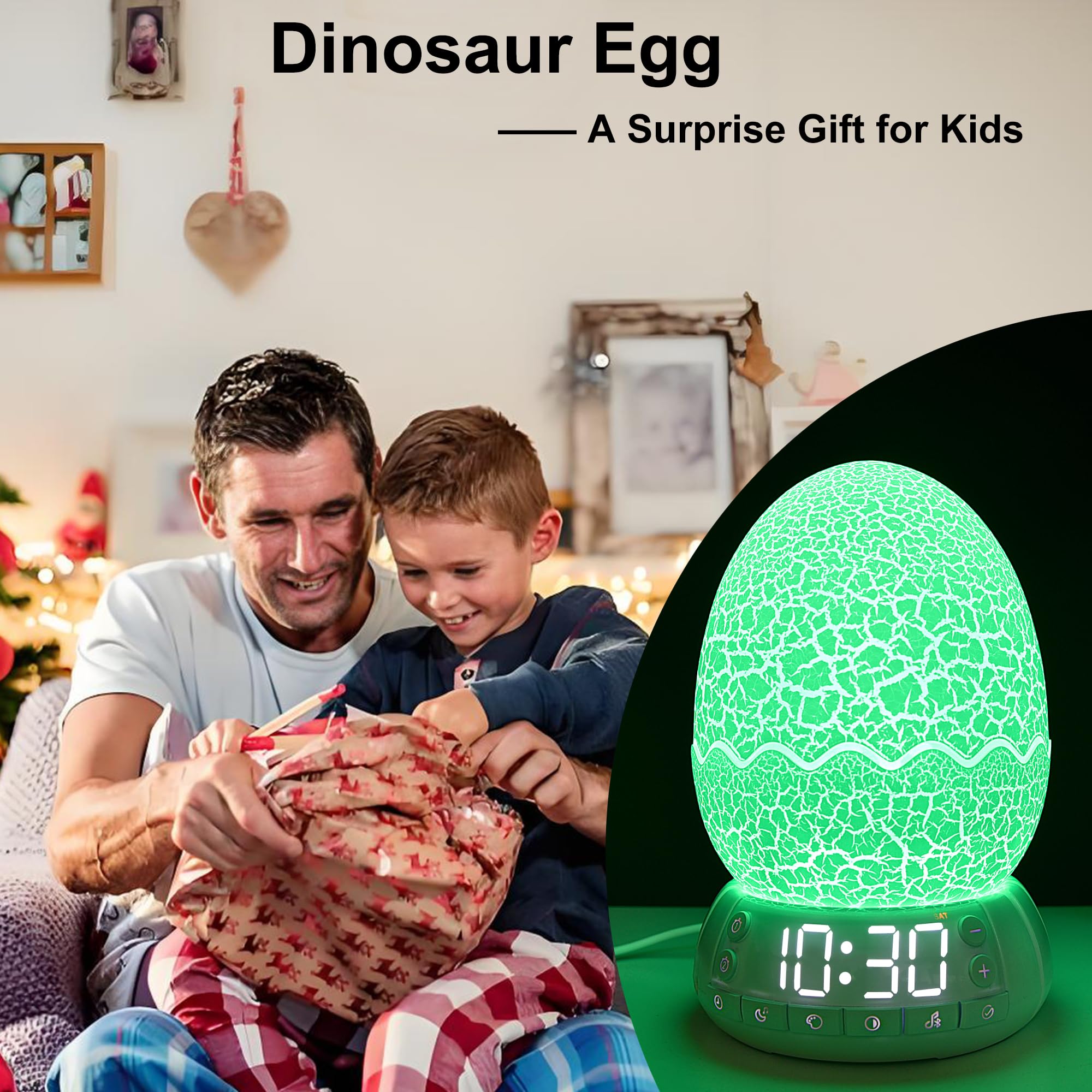 MTDYHY Dinosaur Egg Dimensions show a bold 4.8 by 7.4 inch silhouette.