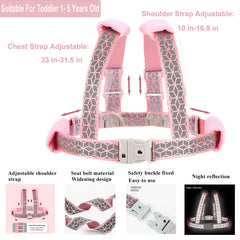 MTOMUYA anti-lost wrist link with key lock for secure child wearing
