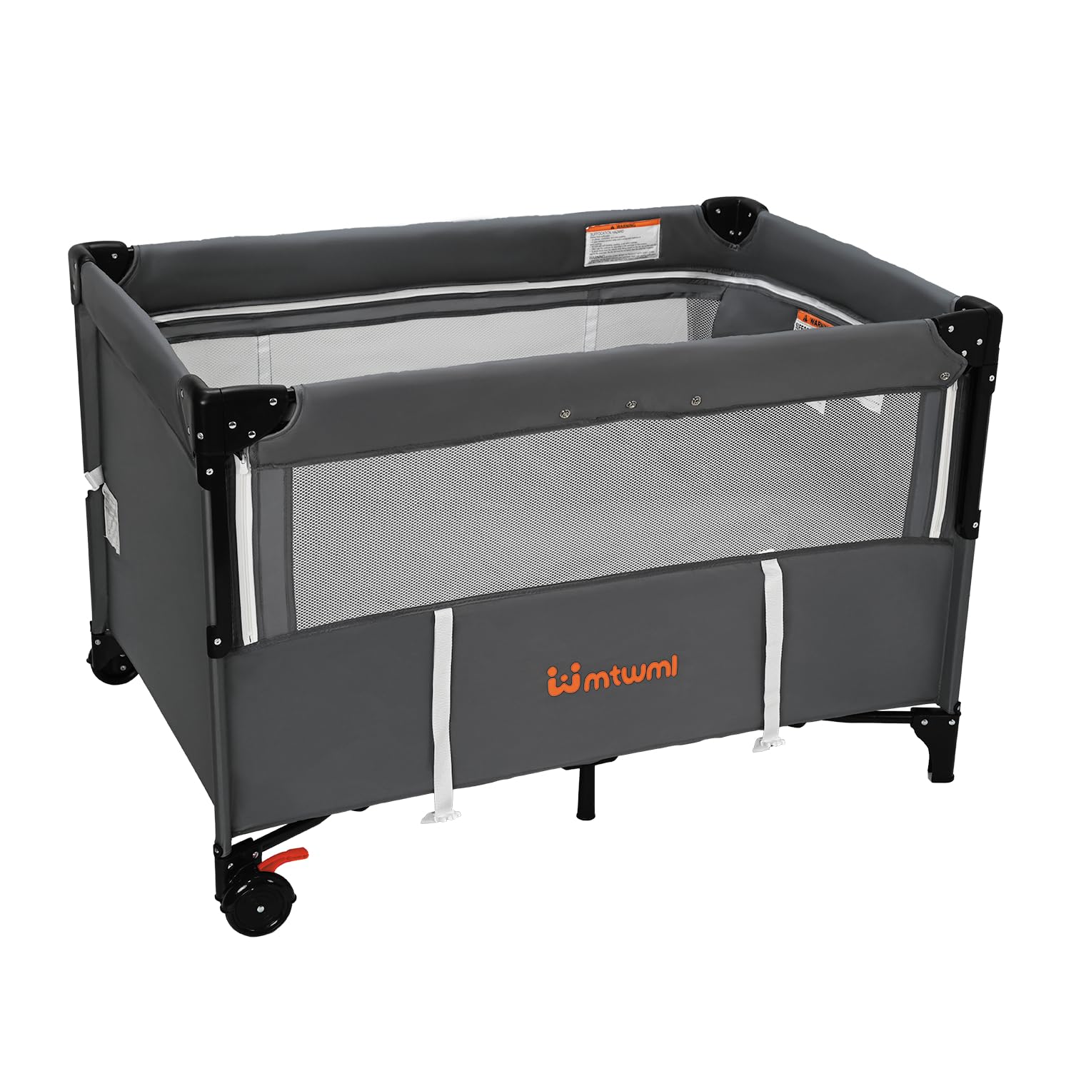 MTWML diaper changing station attachment for quick changes.