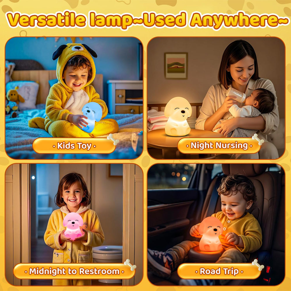 Mubarek Puppy Night Light ships gift-ready for kids