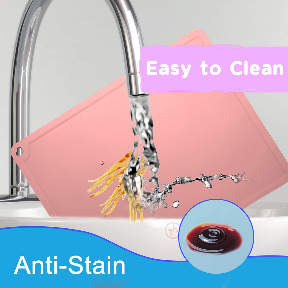 Mudocp placemats are dishwasher-safe for quick cleanup after meals.
