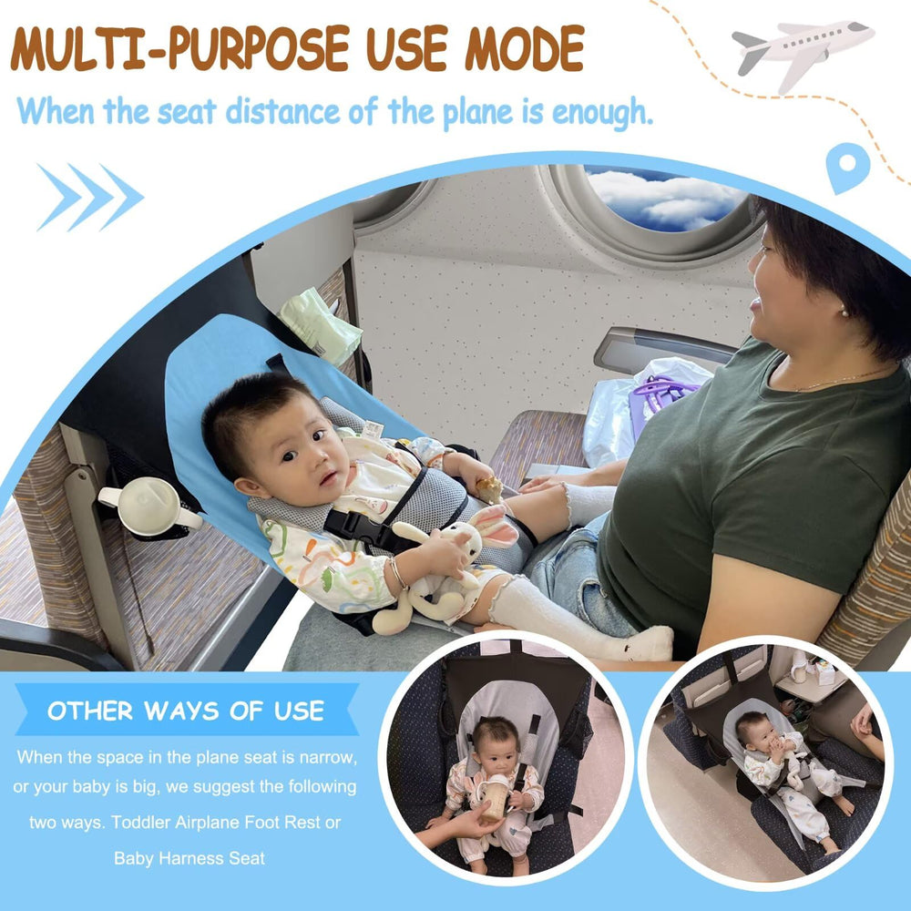MueKeesam eye-contact-friendly setup helps soothe fidgety infants during flight