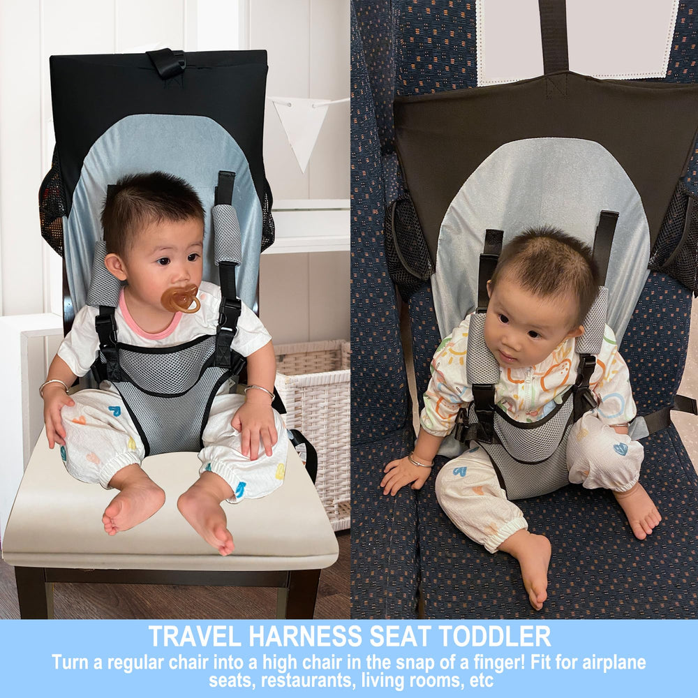 MueKeesam baby airplane bed can serve as a home dining chair harness.