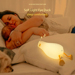 MUID Benson soft silicone duck light doubles as a tactile nursery toy