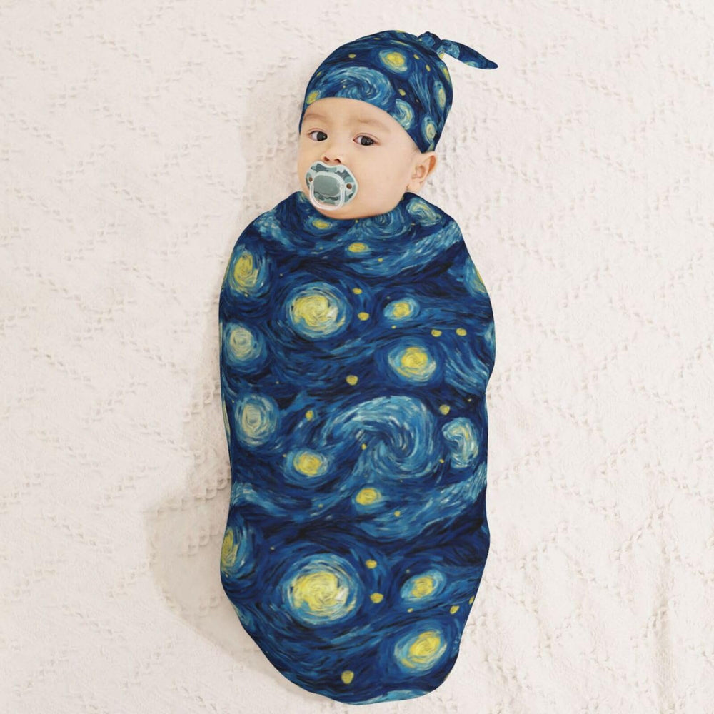 Muishi baby shower gift starry pattern ideal for newborn photos.